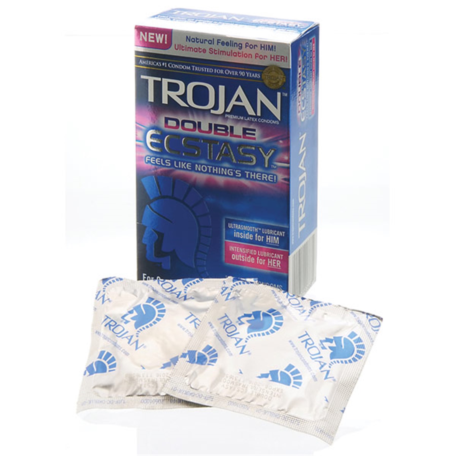 Trojan Double Ecstasy Condom 10 ct.