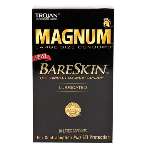 Trojan Magnum Bareskin Condoms 10 ct.