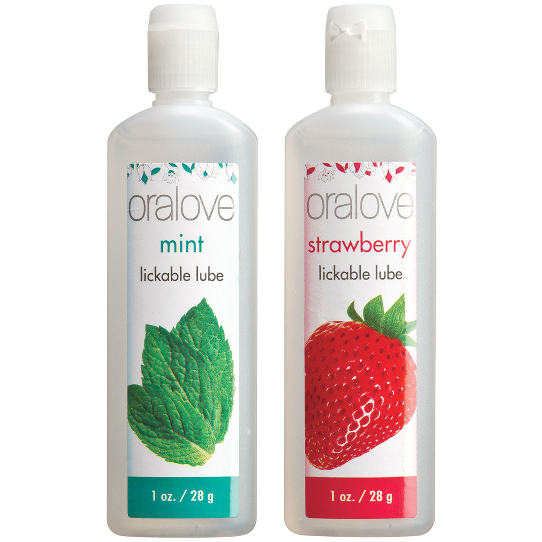 Oralove Delicious Duo Lickable Lubes strawberry