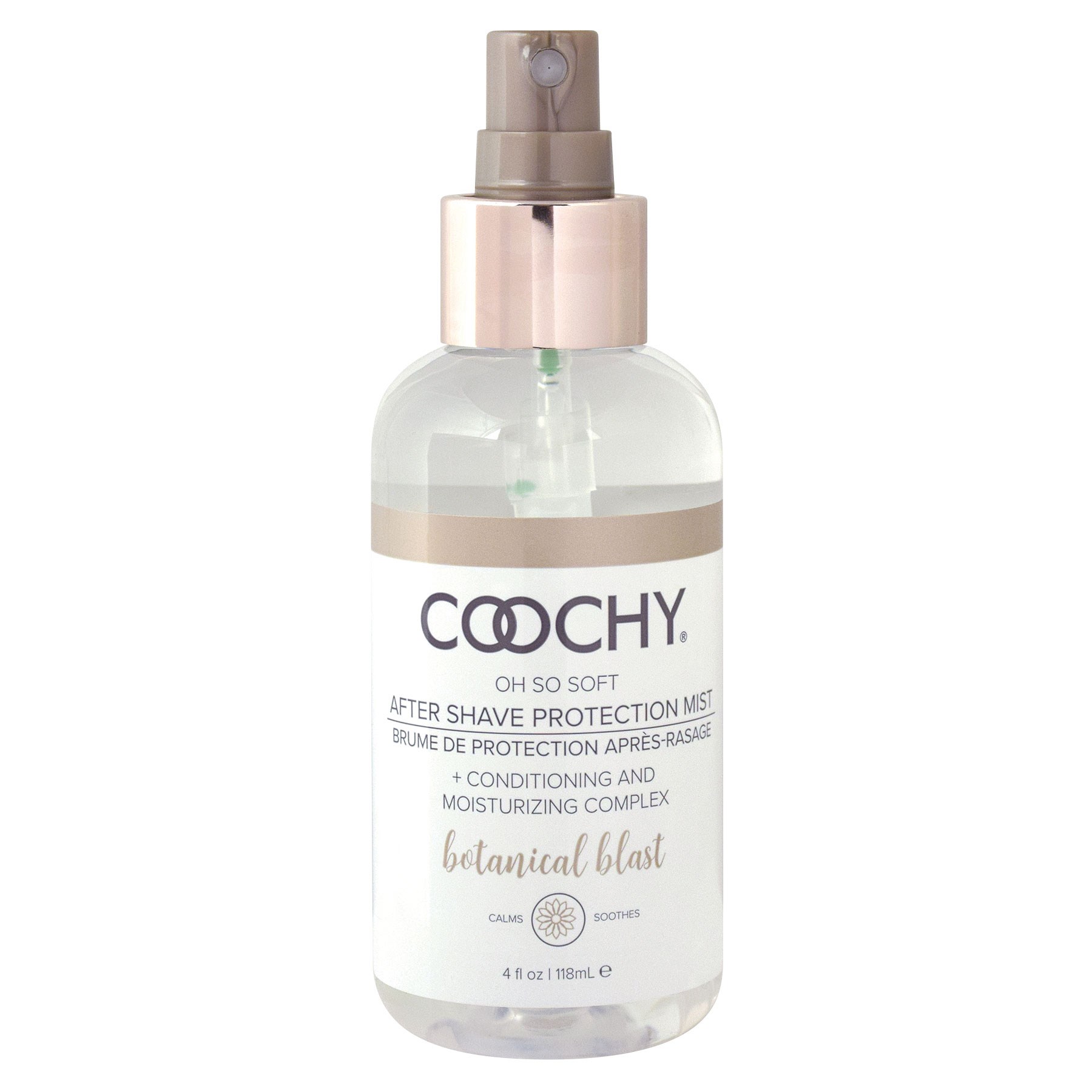 Coochy After Shave Protection Mist FRONT OF BOTTLE