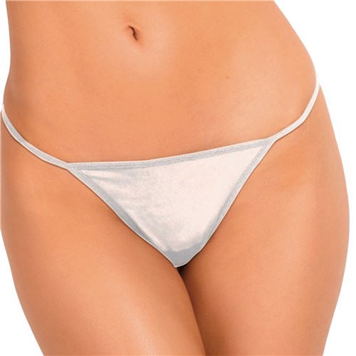 Adam & Eve Classic G-String front white