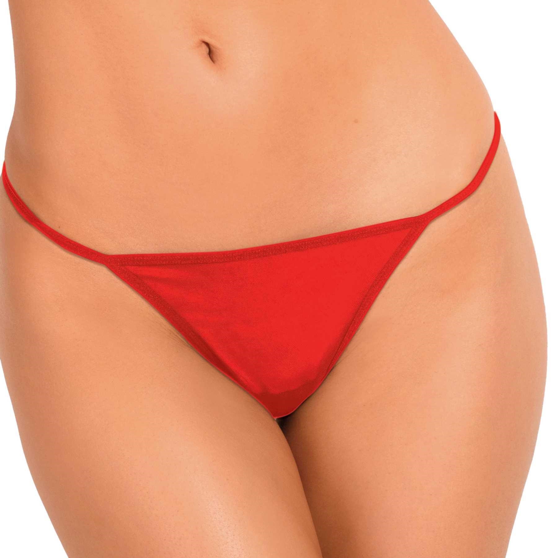 Adam & Eve Classic G-String front Red