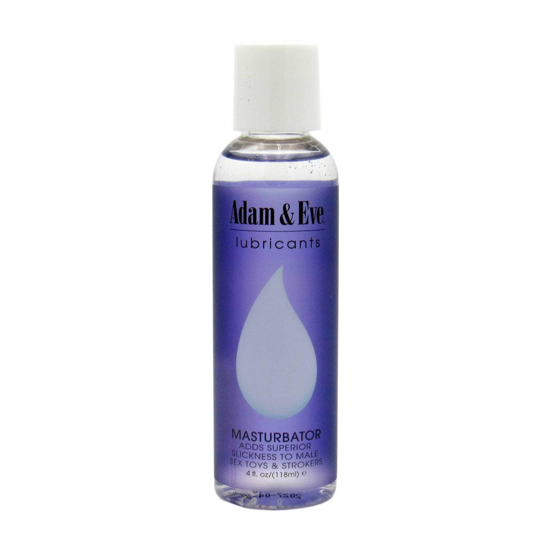 Adam & Eve Masturbator Lube 4 oz front of bottle