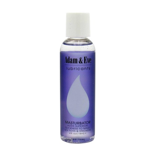 Adam & Eve Masturbator Lube 4 oz front of bottle